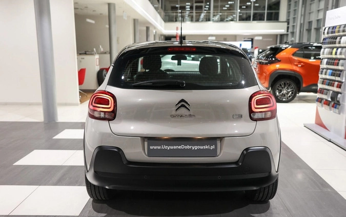 Citroen C3 cena 52850 przebieg: 102315, rok produkcji 2019 z Sanok małe 596